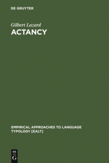 Image for Actancy
