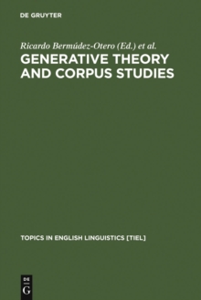 Image for Generative Theory and Corpus Studies: A Dialogue from 10 ICEHL