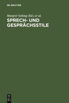 Image for Sprech- und Gesprachsstile