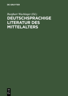 Image for Deutschsprachige Literatur des Mittelalters: Studienauswahl aus dem 'Verfasserlexikon' (Band 1-10)