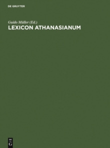 Image for Lexicon Athanasianum