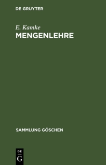 Image for Mengenlehre