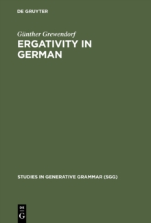 Image for Ergativity in German
