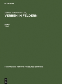 Image for Verben in Feldern: Valenzworterbuch zur Syntax und Semantik deutscher Verben