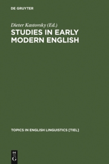Image for Studies in Early Modern English