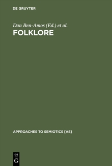 Image for Folklore: Performance and Communication