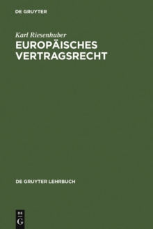 Image for Europaisches Vertragsrecht