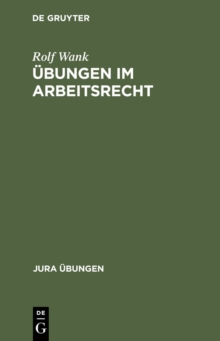 Image for Ubungen im Arbeitsrecht