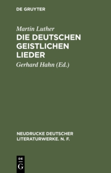 Image for Die deutschen geistlichen Lieder