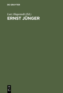 Image for Ernst Junger: Politik - Mythos - Kunst