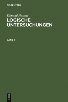 Image for Logische Untersuchungen