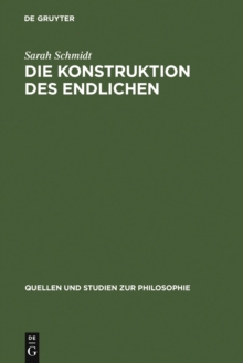 Image for Die Konstruktion des Endlichen: Schleiermachers Philosophie der Wechselwirkung