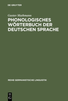 Image for Phonologisches Worterbuch der deutschen Sprache