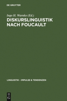 Image for Diskurslinguistik nach Foucault: Theorie und Gegenstande