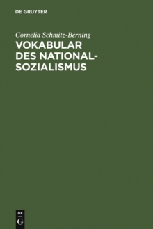 Image for Vokabular des Nationalsozialismus