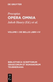 Image for De bellis libri I-IV: Bellum Persicum. Bellum Vandalicum