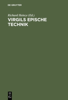 Image for Virgils epische Technik