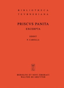Image for Excerpta et fragmenta