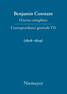 Image for Correspondance generale 1808-1809