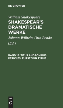 Image for Titus Andronikus. Pericles, Furst Von Tyrus