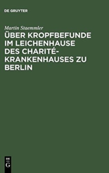 Image for ?ber Kropfbefunde Im Leichenhause Des Charit?-Krankenhauses Zu Berlin