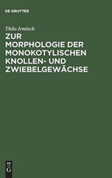 Image for Zur Morphologie der monokotylischen Knollen- und Zwiebelgewachse