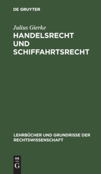 Image for Handelsrecht Und Schiffahrtsrecht