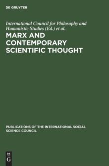 Image for Marx and Contemporary Scientific Thought