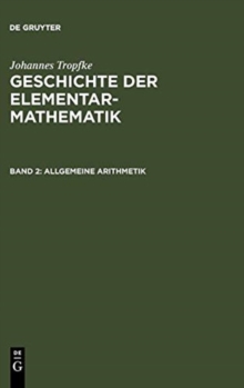 Image for Allgemeine Arithmetik