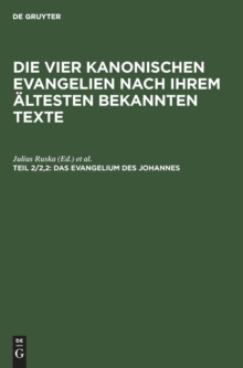 Image for Das Evangelium des Johannes