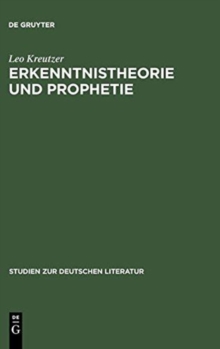 Image for Erkenntnistheorie Und Prophetie : Hermann Brochs Romantrilogie Die Schlafwandler