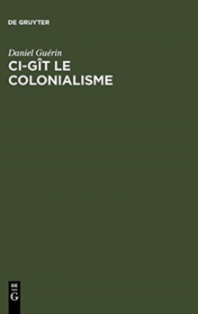 Image for Ci-g?t le colonialisme