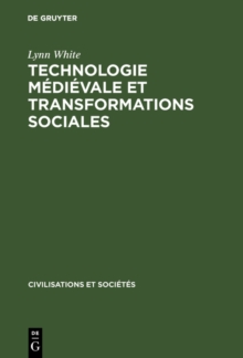 Image for Technologie medievale et transformations sociales