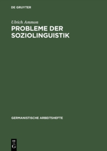 Image for Probleme der Soziolinguistik