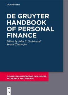 Image for De Gruyter handbook of personal finance