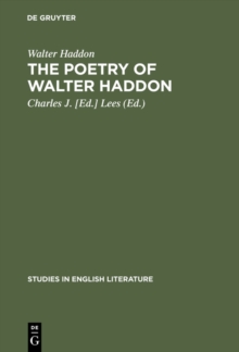 Image for The poetry of Walter Haddon