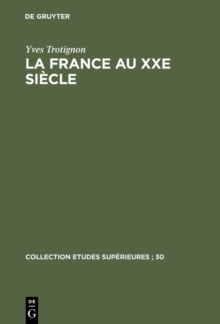 Image for La France au XXe siecle