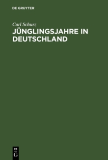 Image for Junglingsjahre in Deutschland