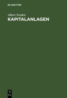 Image for Kapitalanlagen: Praktisches Handbuch