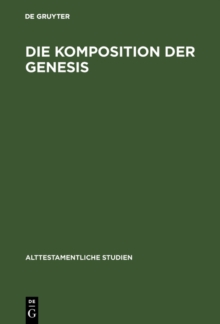 Image for Die Komposition Der Genesis.
