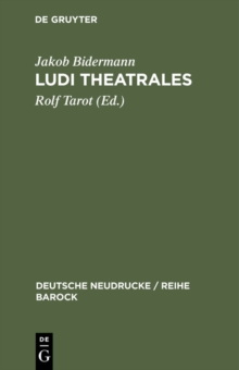 Image for Ludi theatrales: Band I
