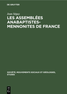 Image for Les assemblees Anabaptistes-Mennonites de France