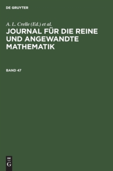 Image for Journal fur die reine und angewandte Mathematik Journal fur die reine und angewandte Mathematik