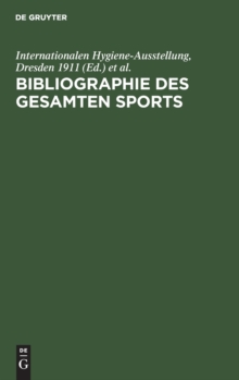 Image for Bibliographie Des Gesamten Sports