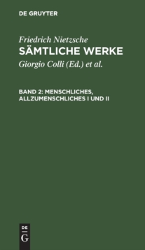 Image for Menschliches, Allzumenschliches I Und II