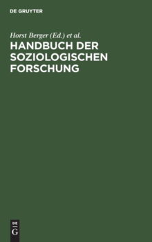 Image for Handbuch Der Soziologischen Forschung