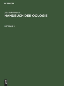 Image for Max Sch?nwetter: Handbuch Der Oologie. Lieferung 9