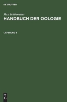 Image for Max Sch?nwetter: Handbuch Der Oologie. Lieferung 8