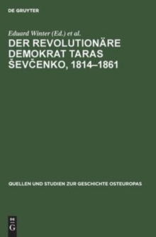 Image for Der Revolution?re Demokrat Taras Sevcenko, 1814-1861