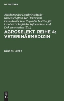 Image for Agroselekt. Reihe 4 : Veterinarmedizin